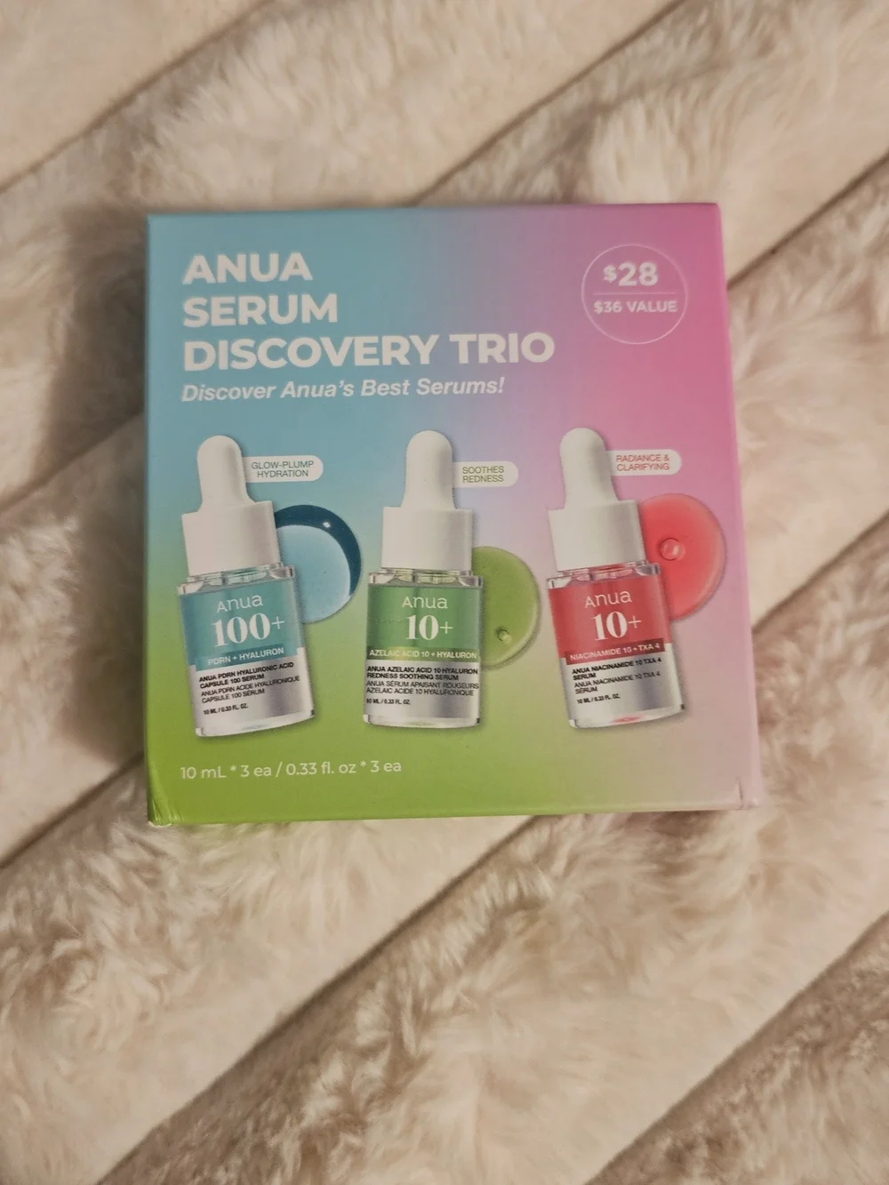 Anua Serum Discovery Trio - Blue, Green, Pink